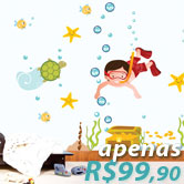 Adesivo Medidor Pedrinho Mergulhador